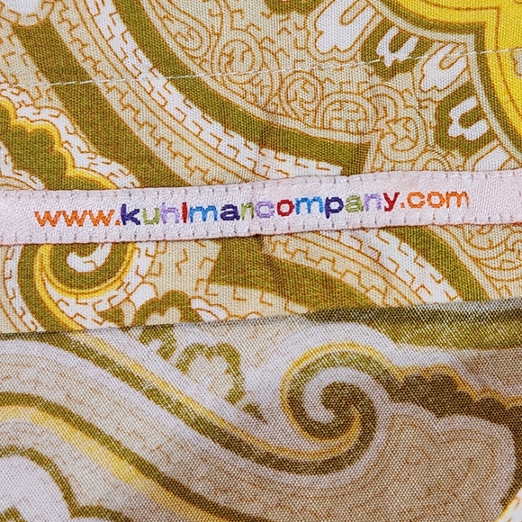 Kuhlman Button Down Printed Design Shirt size 42 - Picture 12 of 12